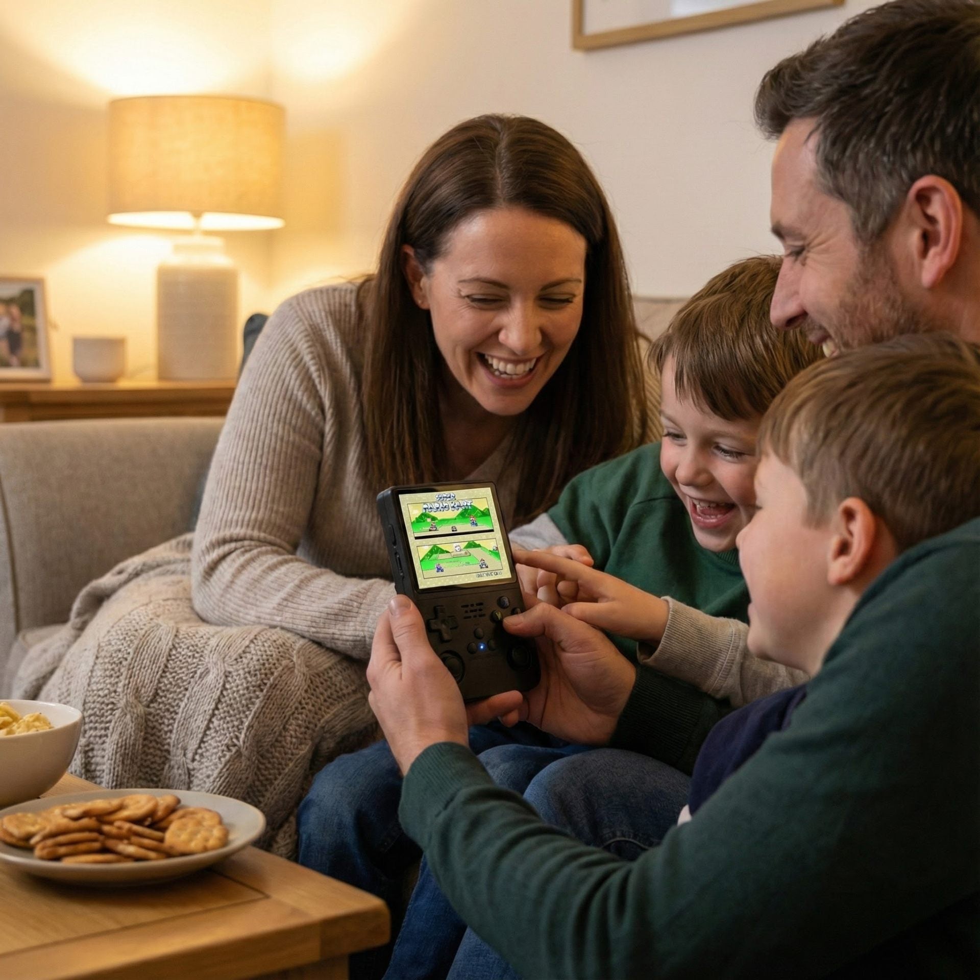 The Martinez Family with GamePocket Pro